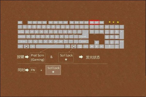 笔记本背光键盘怎么开